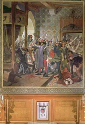 Etienne Marcel (d.1358) skyddade Dauphinen från pöbeln 1358