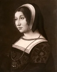 Okänd kvinna, tidigare känd som Margaret Tudor, c1520, 1902.