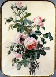 Rosorna. Målning av Jean Pierre Lays (1825-1887) Privat samling.