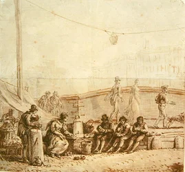 Kaffesäljaren på Pont-Neuf, 1819