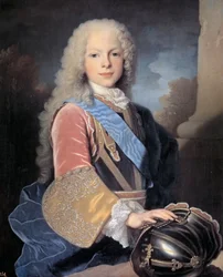 Porträtt av Ferdinand VI av Spanien 1713-1759, 1725.
