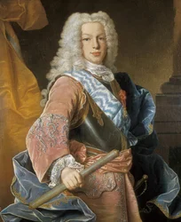 Porträtt av Fernando VI. ca. 1734 (olja på duk)