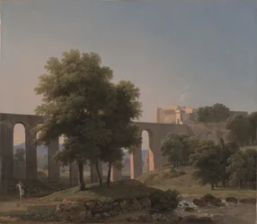 En akvedukt nära en fästning, 1807