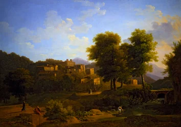 Utsikt över en stad i Sabine Hills
