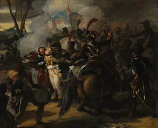 General Colberts död, ca 1809-10 (olja på tyg)