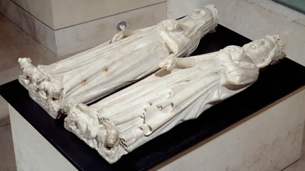 Tomb of the bowels of Charles IV the Bel (1293-1328) och Jeanne d