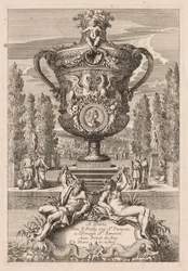 Dekorativ urna, 1600-tal.