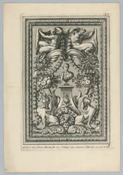 Ark från uppsättningen, "Peaneaux Ornaments for... Paneling"