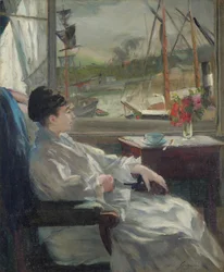 Porträtt av Eva Gonzales