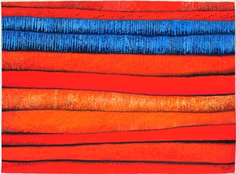 Moroccan Fabrics 3, 2013 (gouache på papper)