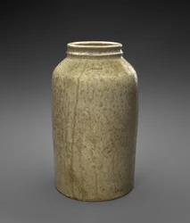 Jar, c. 1850-1860 (alkaliskt glaserat stengods)