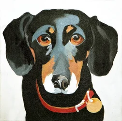 Buster, 2012 (akryl på duk)