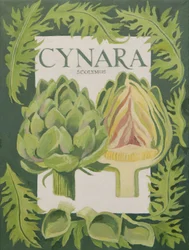 Cynara (kronärtskocka) (akryl)