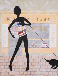 Boulangier Patissier, 2009 (akryl på duk)