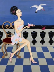 Thief, 2008 (akryl ombord)