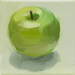 Grönt äpple