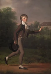 En springande pojke. Markus Holst von Schmidt