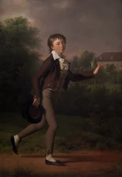 Löpande pojke. Markus Holst von Schmidt