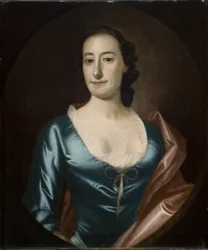 Porträtt av Elizabeth Prioliao Rupell (Mr. George Rupell), 1753