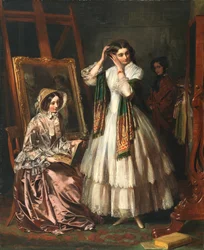 Bröllopskvällen, 1852