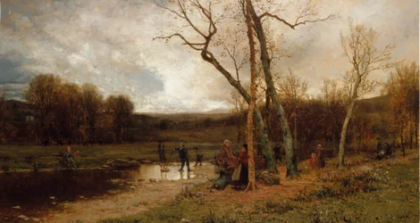 Lördag eftermiddag 1875.