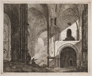 Interiör från samma ruin 1806