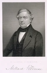 Millard Fillmore, graverad av Thomas B. Welch (1814-74) efter en daguerreotypi