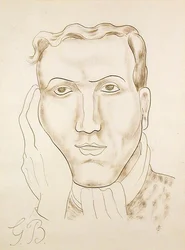 Porträtt av George Barker