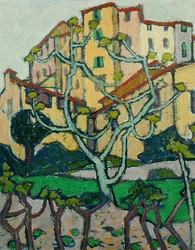 Utsikt över Les Baux