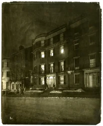 Beacon St, Boston, Ma, USA, ca 1902-10 (foto av gelatinsilver)
