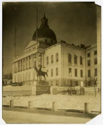 Capitol, Boston, Mass, Boston, USA, ca 1902-10 (foto av gelatinsilver)