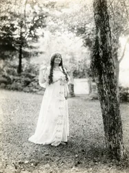 Grace Duffy Boylan mor till Malcolm Stuart Boylan, filmregissör Hollywood, ca 1905-17 (foto av gelatinsilver)