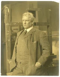 J Alden Weir, ca 1905-19 (foto av gelatinsilver)
