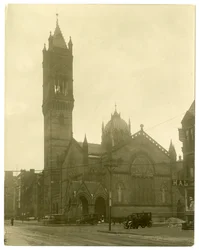 Old South Church, Boston, USA, ca 1902-10 (foto av gelatinsilver)