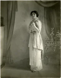 Orchid moire, Maurice, ca 1905-18 (foto av gelatinsilver)
