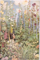 Ett barn i vilda blommor, från 