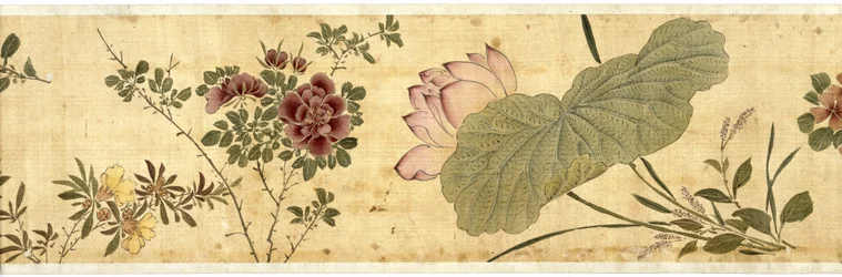 Hundra blommor, 1629 (färg på siden)