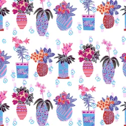 House Plants, 2014, (collage, papper, penna och bläck, gicleetryck)