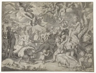Bröllop av Peleus och Thetis