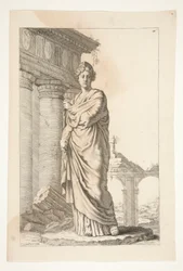 Sabina, från Ancient Sculptures Admired