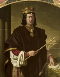 Porträtt av kung Ferdinand II av Aragon (1452-1516)