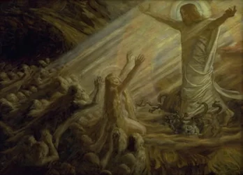 Kristus i dödsriket. Studie