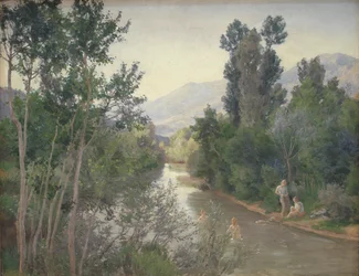 Höstdag vid Liriälven