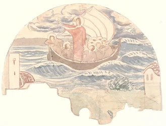 Kristus stillar stormen