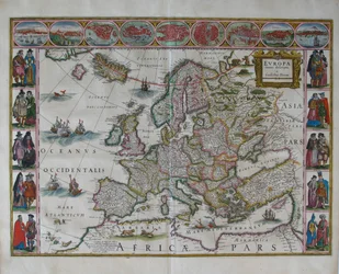 Europakarta från: Atlas Maior