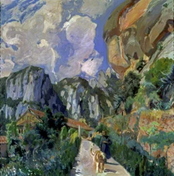 Akolyternas trädgård, Montserrat