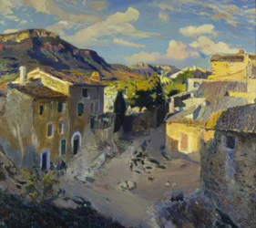 Vackert land