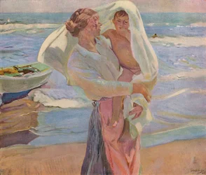 Efter badet, 1915, 1932