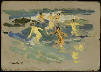 Stranden i Valencia, ca 1904