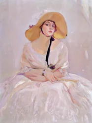 Porträtt av Raquel Meller 1888-1962, 1919
